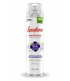 Desinfetante Lysoform ORIGINAL aerosol 360 ml bactericida