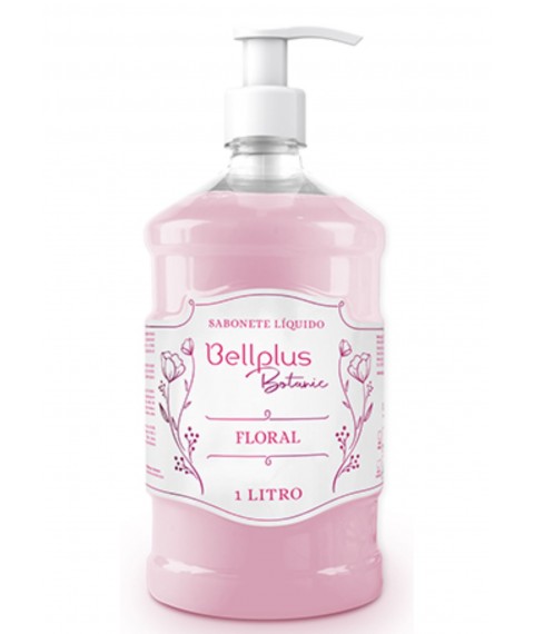 Sabonete 1lt pumb Botanic floral rosa