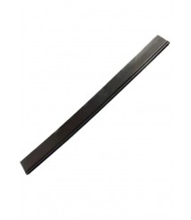 Lamina de borracha 15 cm p/rodo de vidro Bralimpia