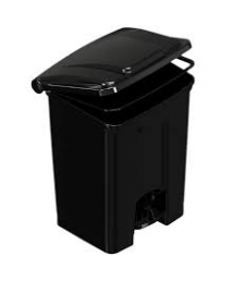 Lix. com pedal 50 lt preta quadrada Polwax 0401