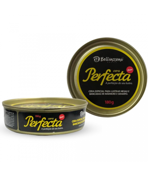 CERA EM PASTA 180 GR PERFECTA HOME PRETA BELLINZONI