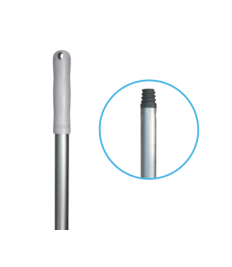 Cabo 1,40 mt x 1,2 mm de aluminio cinza c/ROSCA Twist 