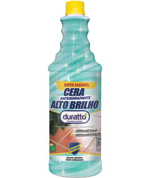 Cêra liquida antiderrapante alto brilho 1 lit. Duratto