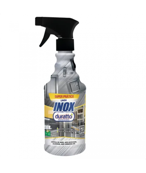 Limpa inox c/gatilho 500 ml Duratto