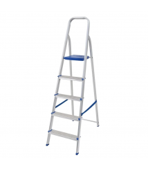 Escada aluminio 5 degraus 120 kg Mor 