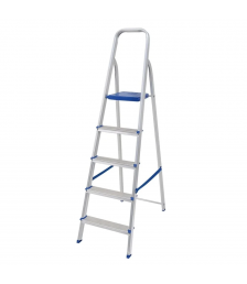 Escada aluminio 5 degraus 120 kg Mor 