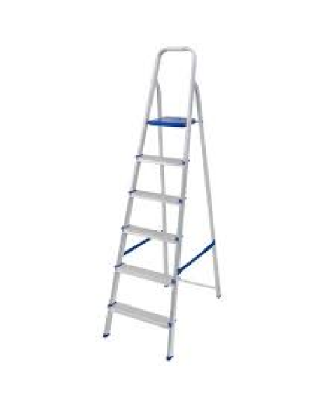 Escada aluminio 6 degraus 120 kg Mor 