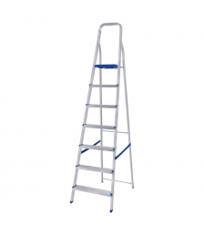 Escada aluminio 7 degraus 120 kg Mor 