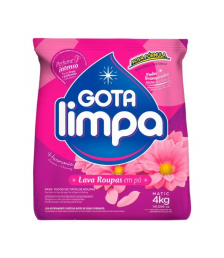 Sabão em Pó 4 Kg Gota Limpa Harmoni
