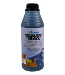 Desinfetante Mirax CRISTAL 1 lt ALTA DILUIÇÃO