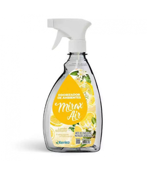 Arom. ambiente Renko LIMÃO SICILIANO 500 ml gatilho Mirax Air 