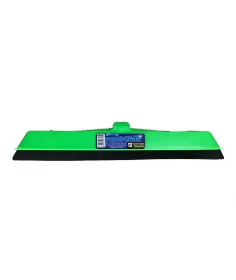 Rodo 60 cm Star plástico borracha dupla c/cabo alumínio Sanches 