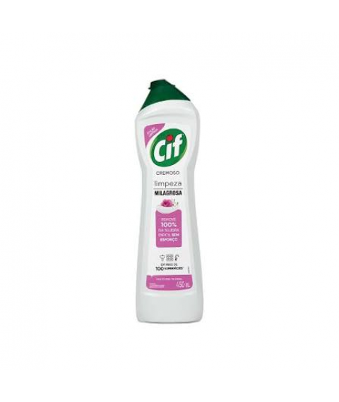 SAPÓLIO LÍQUIDO FLORAL 450 ML CIF