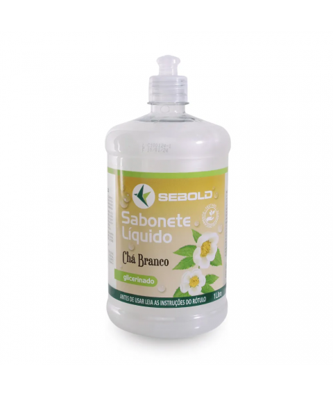 Sabonete 1 LT pumb CHÁ BRANCO sebold 