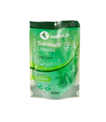Sabonete 400 ml sachet ERVA DOCE Sebold 