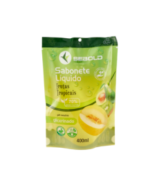 Sabonete 400 ml sachet FRUTAS TROPICAIS Sebold