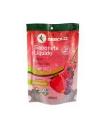 Sabonete 400 ml sachet FRUTAS VERMELAS Sebold 