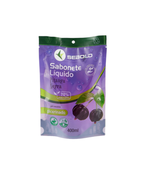 Sabonete 400 ml sachet PITANGA PRETA Sebold 