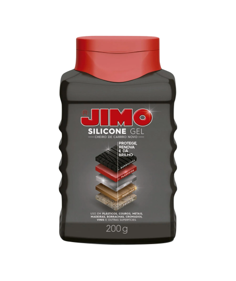Silicone em gel JIMO 200 gr carro novo 