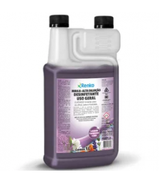 Desinfetante 1 lt Mirax LAVANDA CAMPESTRE COM DOSADOR alta diluição