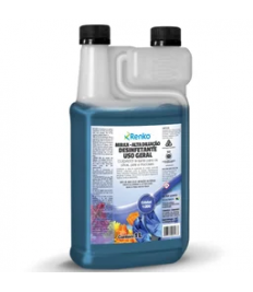 Desinfetante 1 lt Mirax CRISTAL COM DOSADOR alta diluição