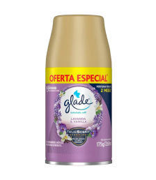 Refil bom ar 269 ml LAVANDA E VANILLA temporizador Glade