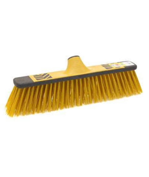 Vassourão nylon 40 cm amarelo ODERICH sem cabo 
