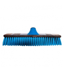 Vassourao nylon 40 cm azul ODERICH sem cabo