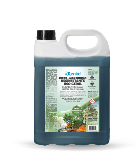 Desinfetante Mirax PINHO 5 lt ALTA DILUIÇÃO