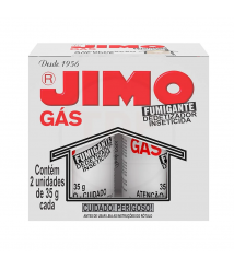 Mata insetos pulga JIMO GAS c/2 tubos 35 gr 