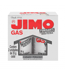 Mata insetos pulga JIMO GAS c/2 tubos 35 gr 