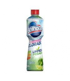 Detergente clorado LIMÃO 500 ml squeze Brilholac