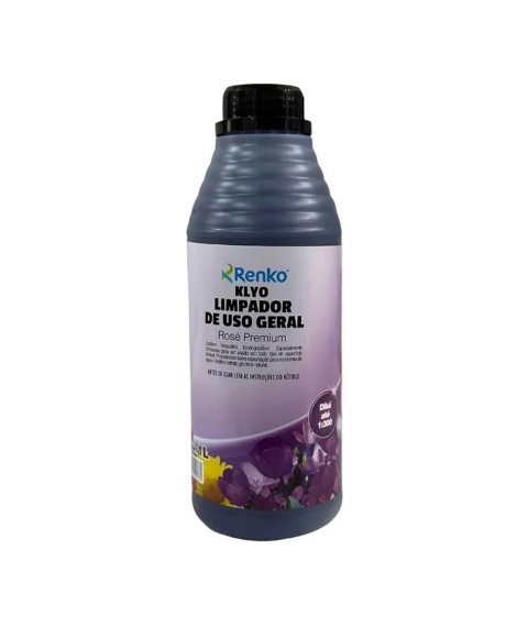 Klyo Limpador perfumado ROSE PREMIUM 1 lt Renko