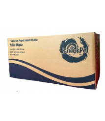 Papel toalha KIRIUS FL DUPLA 20x21 c/2000 20 gr 