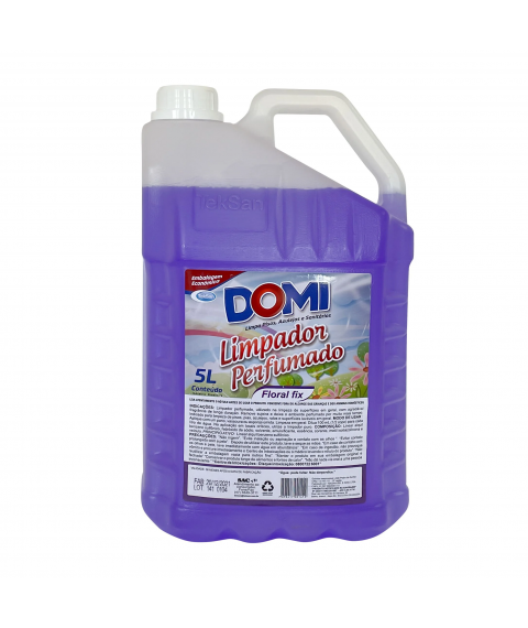 Limpador perfumado 5 lt Domi Floral Fix 