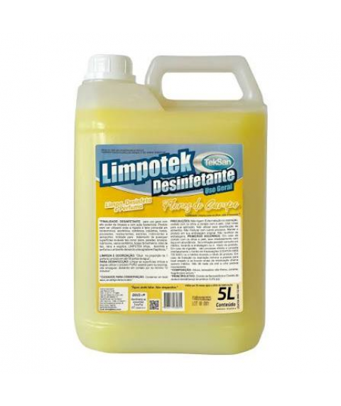 Desinfetante 5 lt Limpotek flores do campo 