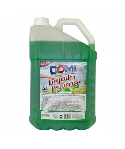 Limpador perfumado 5 lt Domi Capim limão Teksan