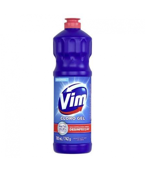 Desinfetante VIM original cloro em gel 700 ml