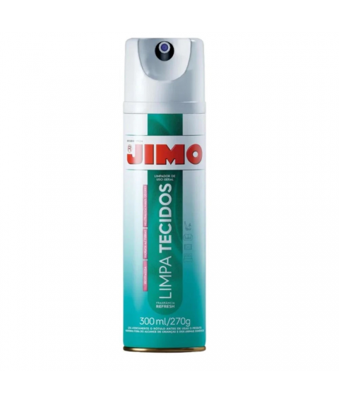 Limpa tecidos AEROSSOL 300 ml Jimo