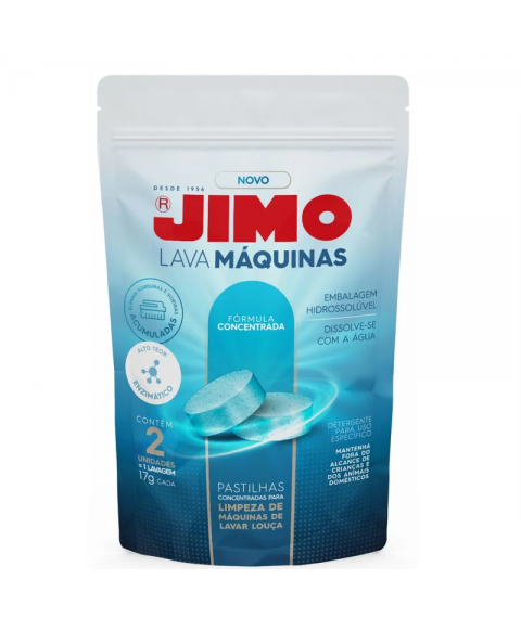 Lava louça hidrossolúvel Jimo sachet c/15und 