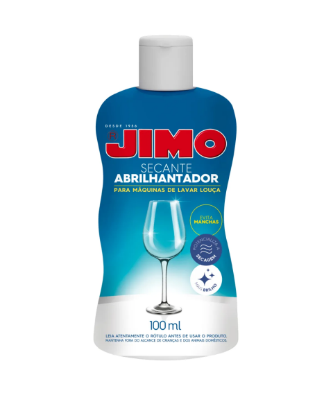 Secante p/lava louça JIMO abrilhantador 250 ml 
