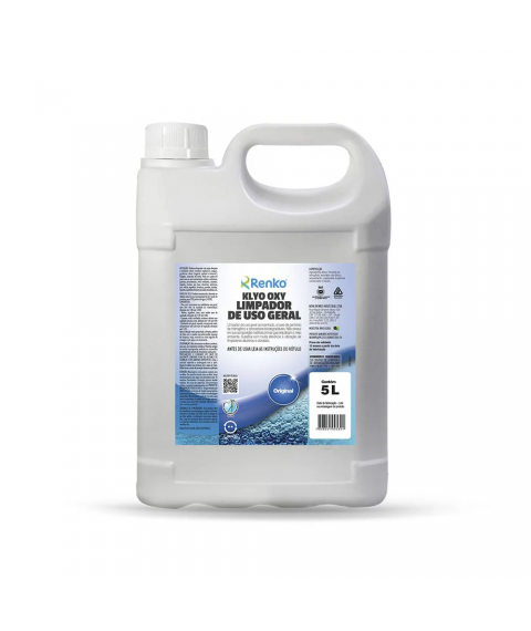 Limpador peroxido de hidrogênio 5 lt KLYO OXY 