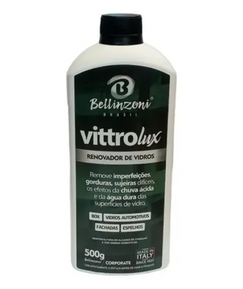 Limpa vidro 500 ml Vittrolux alcalino Bellinzoni 