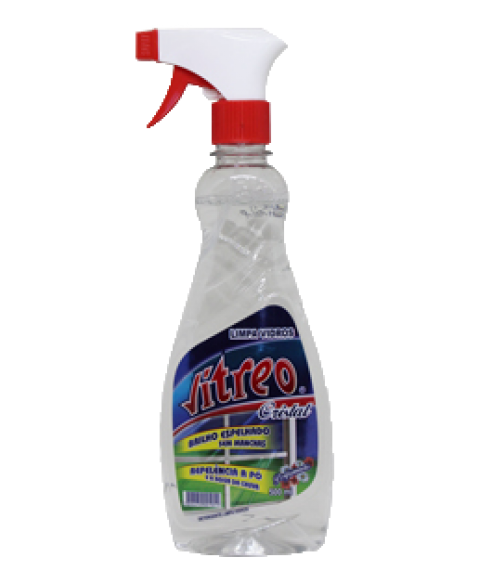 Limpa vidro Vitreo c/ pulverizador 500 ml Brilholac