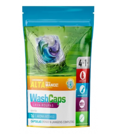 WashCaps lava Roupas SUAVE 195 gr BRILHOLAC