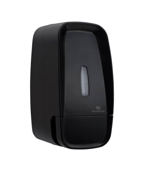 Saboneteira 600 ml PRETA compacta INVOQ Premisse 