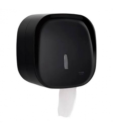 Porta papel hig. rolão INVOQ preto Premisse 