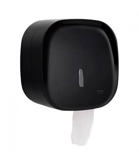 Porta papel hig. rolão INVOQ preto Premisse 