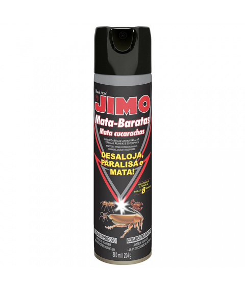 Inseticida mata baratas  aerosol 300 ml Jimo