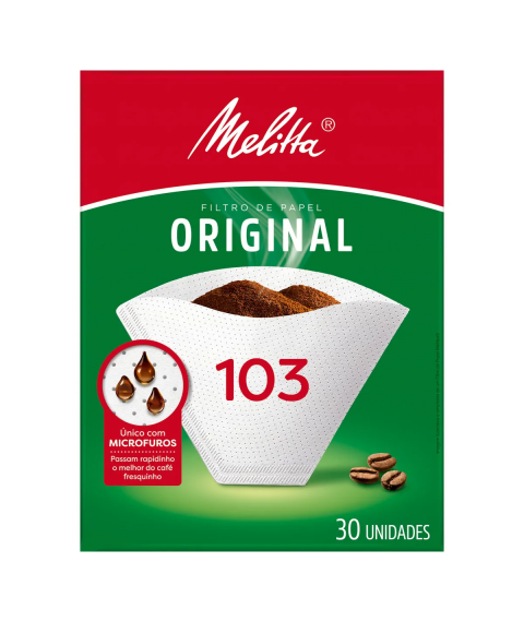 Filtro de cafe 103 c/30 unidades